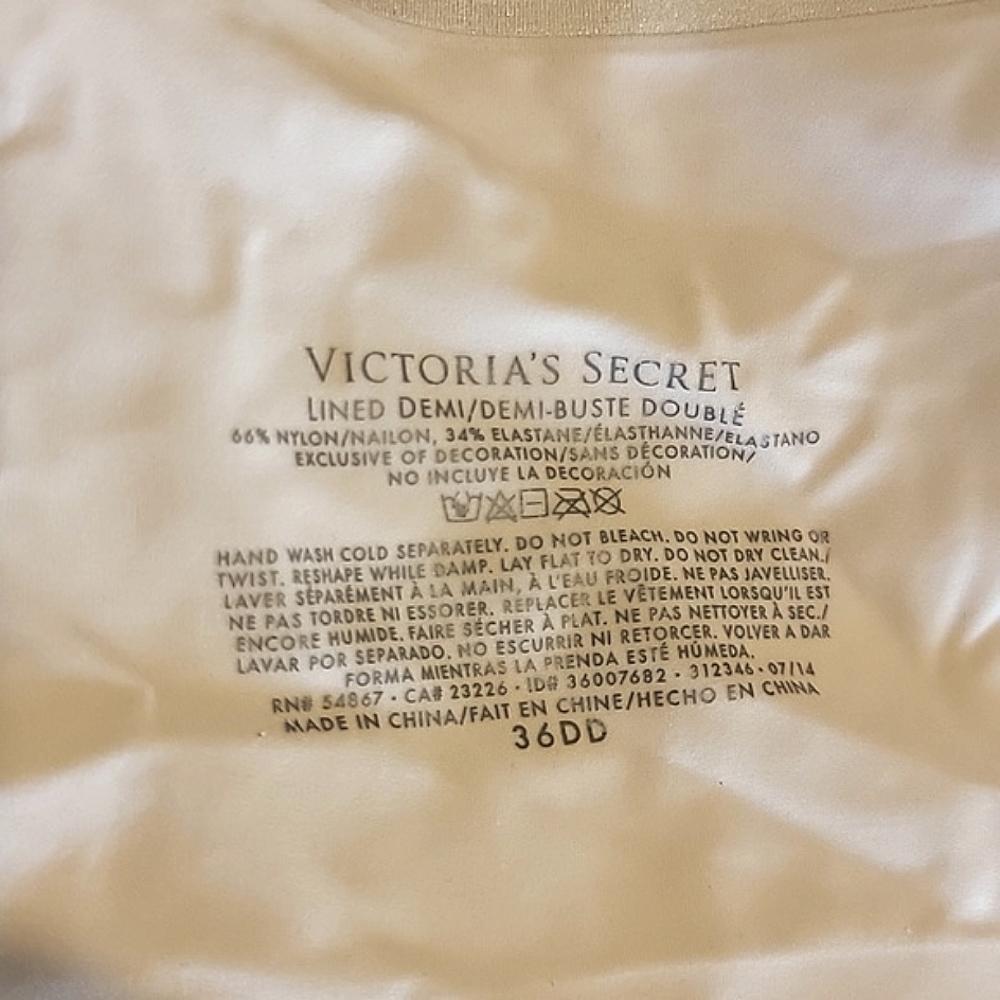 🍃 VS Lined Demi bra 36DD - Picture 8 of 8